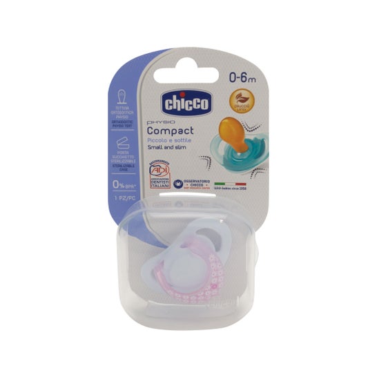 Chicco Baby Physio chupete +0M rosa 1ud