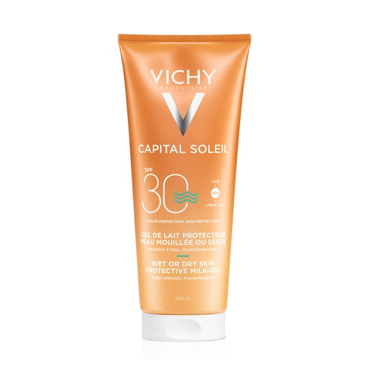 Vichy Ideal Soleil sofort einziehendes Sonnenschutzgel LSF30 + 200ml