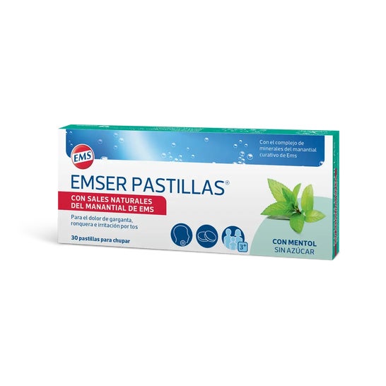 Emser Pastillas Mentol 30comp