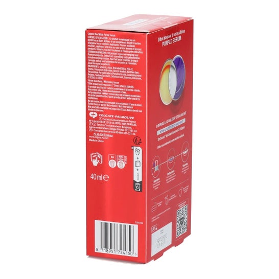 Colgate Max White Purple Bleekserum 40 ml