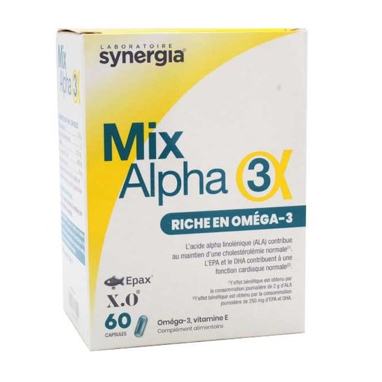 Synergia - Mix Alpha 3 60 cápsulas