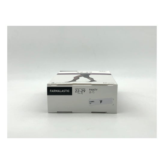 Farmalastic panty-media hasta la cintura (E-T) compresión normal T-pequeña camel