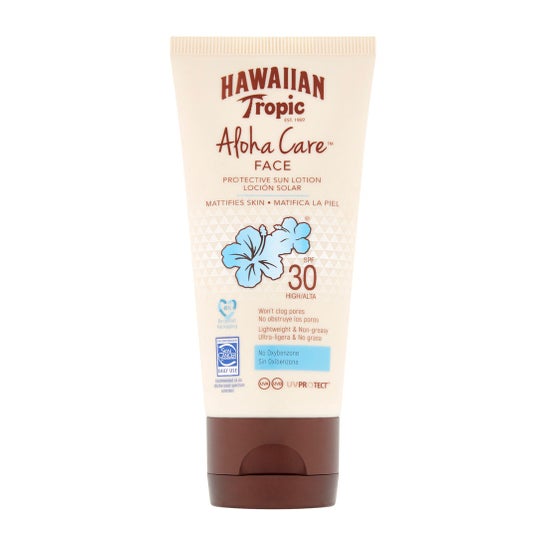 Hawaiian Tropic Aloha Care Gezicht Zonnebrandlotion Spf30 90ml