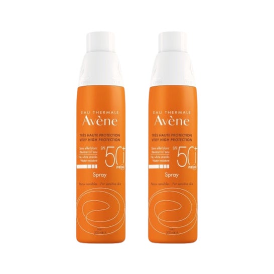 Avène Pack Spray Solar SPF50+ Pieles Sensibles 2x200ml