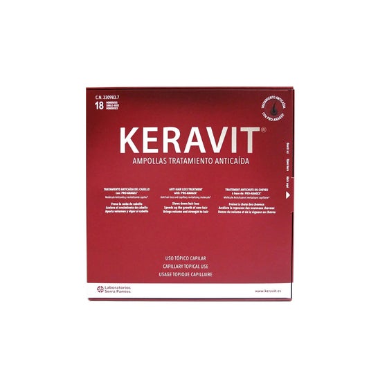 Keravit™ Behandlung gegen Haarausfall 18 Ampullen