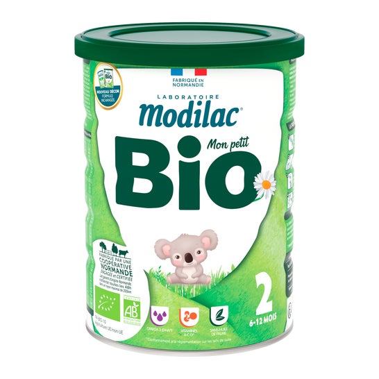 Modilac Organic 2nd Age 800g