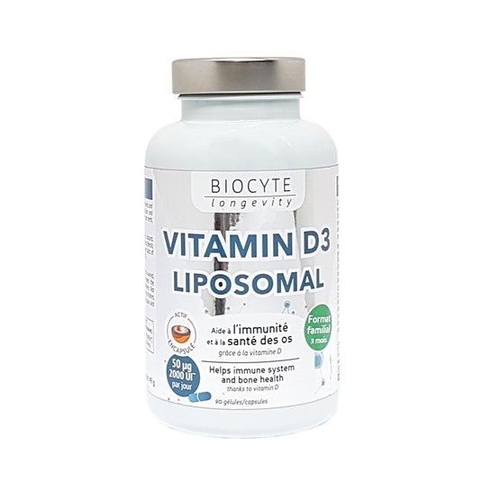 Biocyte Vitamine D Liposomaal 90comp