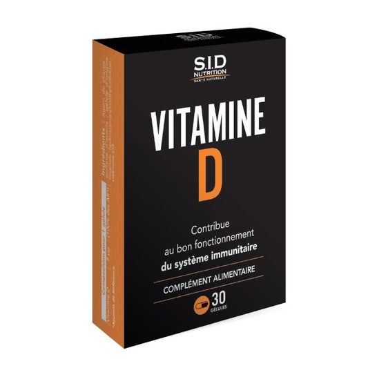 SID Nutrition Vitamina D 30 Perlas