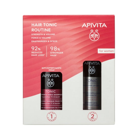 Apivita Pack Anticaída Loción 150 ml + Champú Tonificante Mujer 250 ml