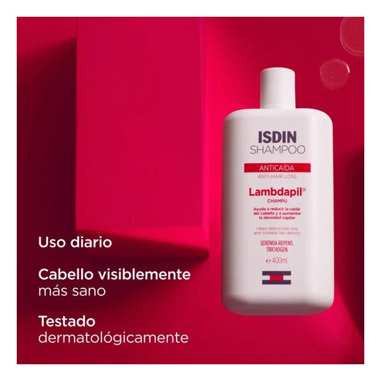 ISDIN Lambdapil Anticaída Champú 2x400 ml