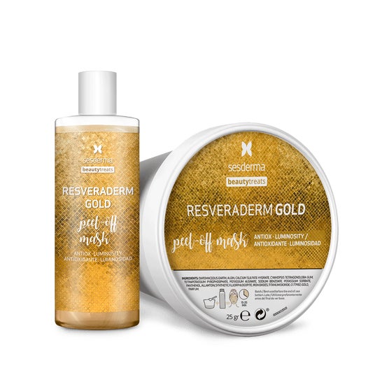 Sesderma Beauty Treats Resveraderm Gold Peel-Off Mask 25g + 75ml