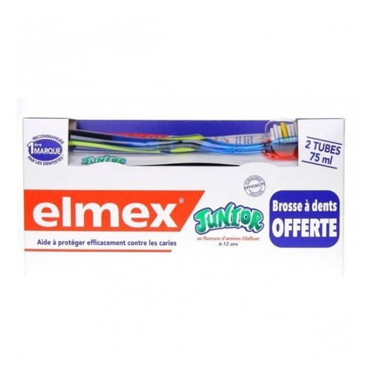Elmex Diente Jun Duo Pack 2 X75 ml