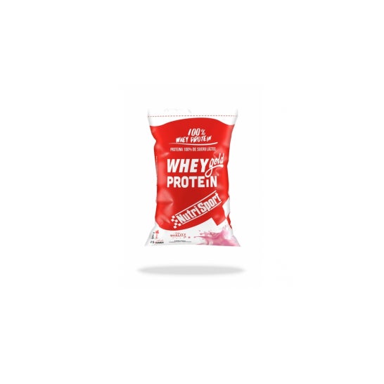 Whey Gold Protein Nutrisport Fresa 500 g