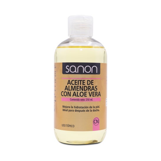Sanon almond oil with aloe vera 250ml
