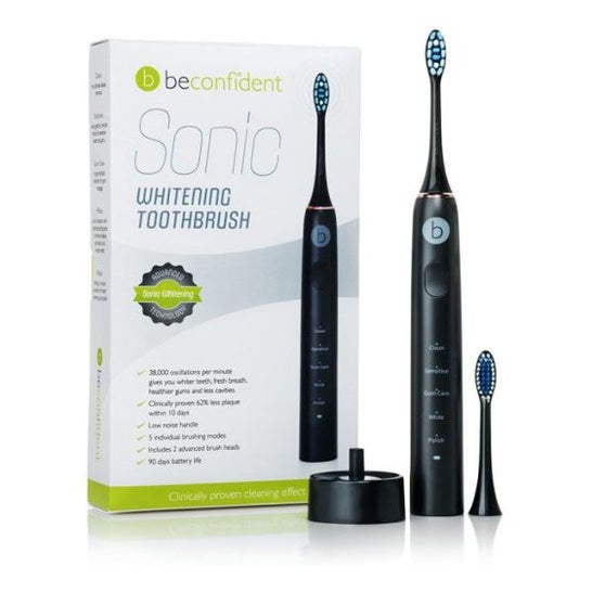 Beconfident Sonic Electric Whitening Toothbrush Black Rose 1ud