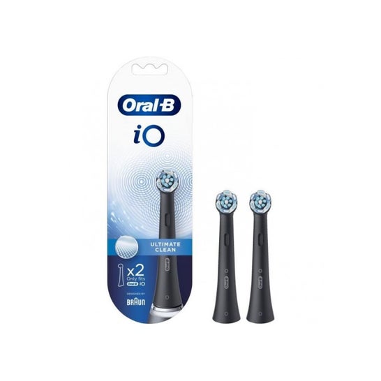 Oral-B IO Ultimate Clean Black Recambio 2uds