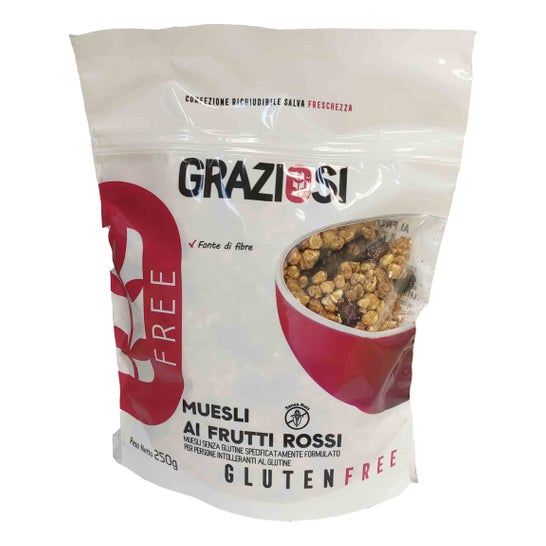 Graziosi Muesli Frutti Rossi Bio 250g