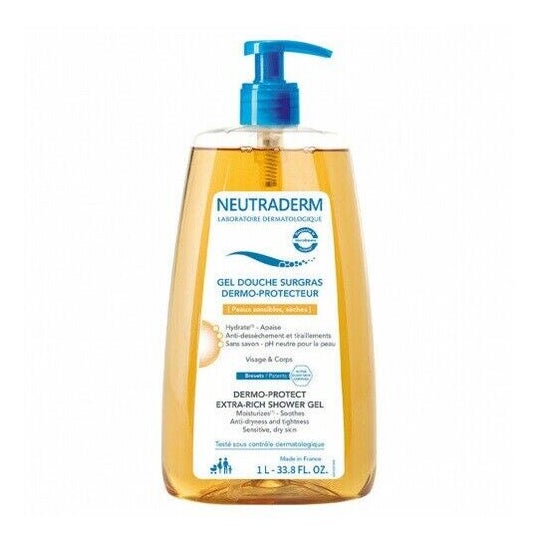 Neutraderm Gel Douche Surgras Dermo Protecteur 1000 ml