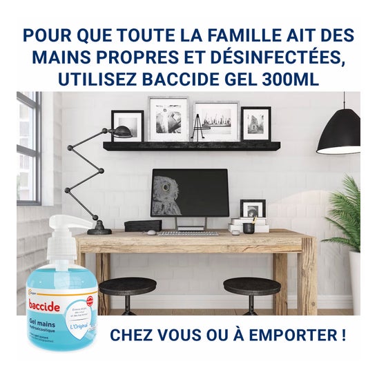 Gel per le mani Baccid Gel mano S/R Rinse300Ml