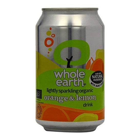 Whole Earth Ökologische Erfrischung Orange Zitrone Zuckerfrei 330ml