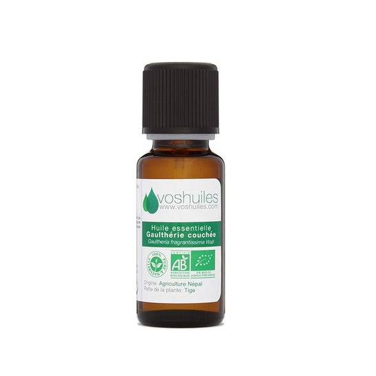 Voshuiles Olio Essenziale Biologico Di Wintergreen Sdraiato 125ml