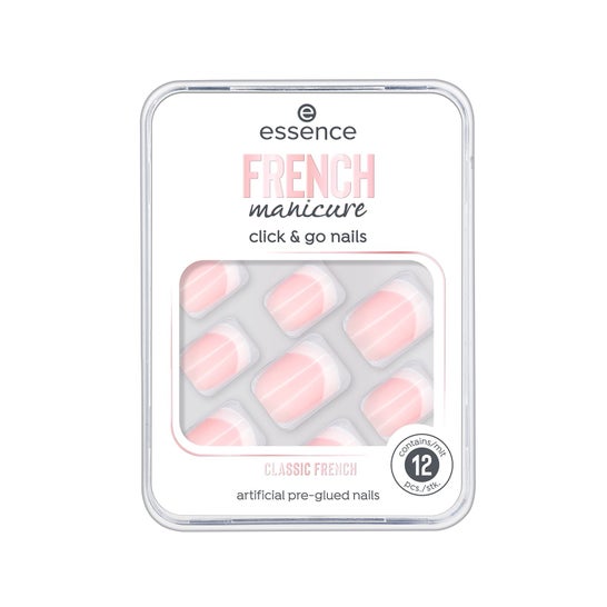 Essence French Manicure Click & Go Nails 01 Classic French 12 Unità