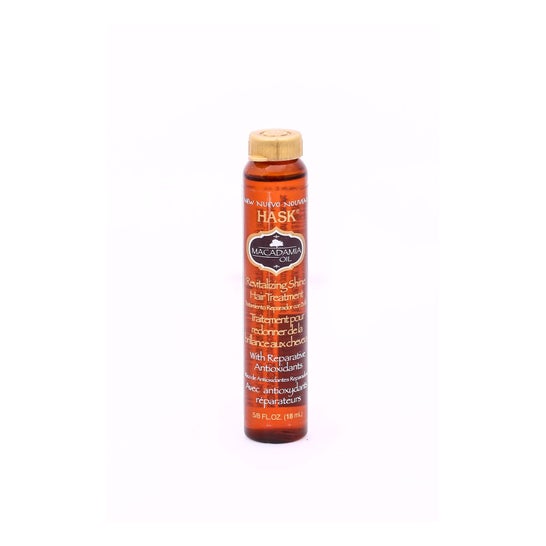 Hask Macadamia Oil Revitalizing Shine Hair Treatment 18ml