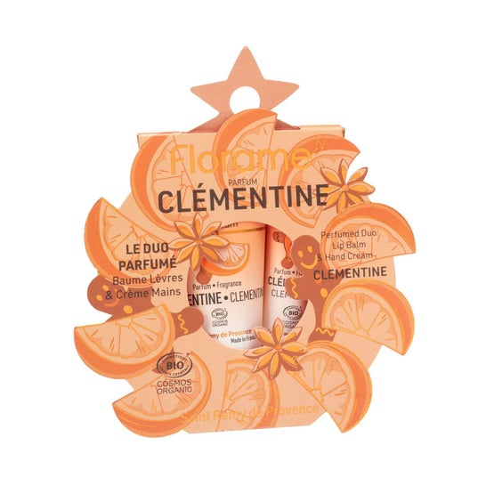 Florame Dúo Perfumado Clementina Labios 15 ml + Manos 30 ml
