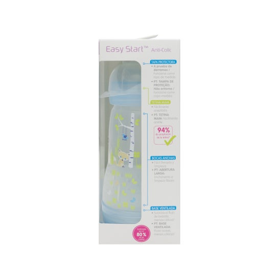 MAM zuigfles 0 BPA anticólico 260 ml 2uds