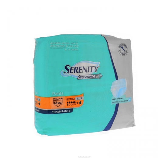 Serenity Advance Slip Pull Up Morbido Extra Plus Taglia M 8x12 Unit�