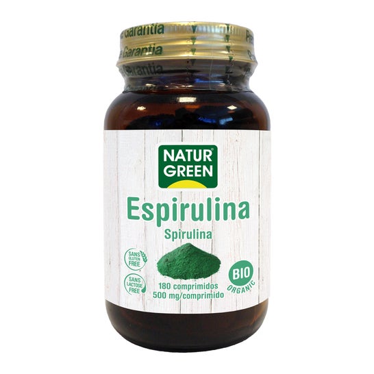 NaturGreen EXPERIENCE Espirulina Comprimidos Bio 180 comprimidos -  NaturGreen
