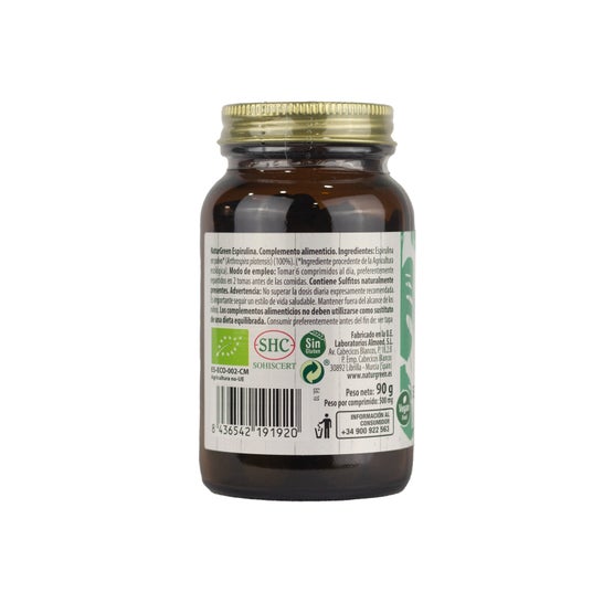 Naturgreen espirulina ecológica 180 comp