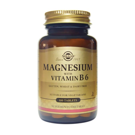 Solgar Magnesio + Vitamina B6 100comp