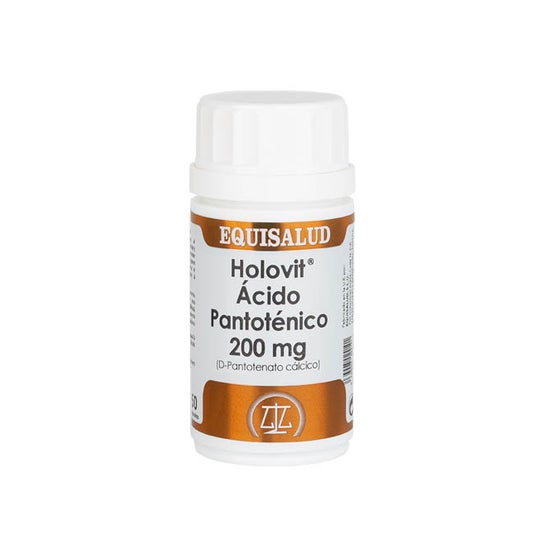 Holovit Pantothenic Acid 200mg 50caps