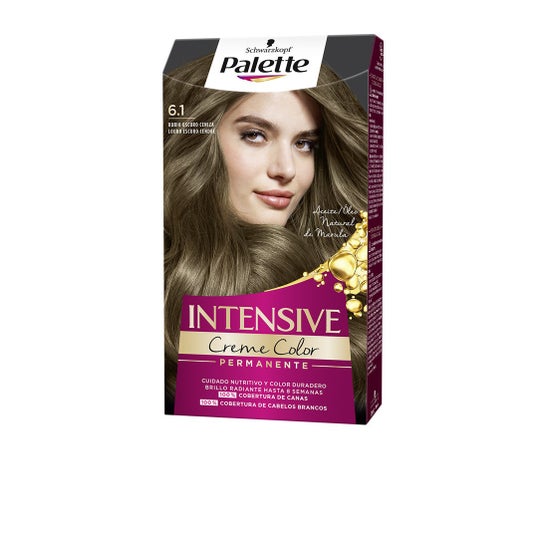 Schwarzkopf Palette Intensive Farbe 6.1 Dunkles Aschblond 1pc