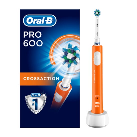 Oral-B® Vitality CrossAction 2D oranje elektrische borstel