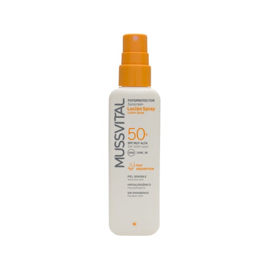 Mussvital zonnebrandspray SPF50 + 200ml