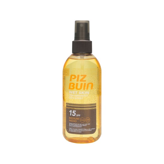 Comprar en oferta Piz Buin Wet Skin Transparent Spray SPF 15 (150 ml)