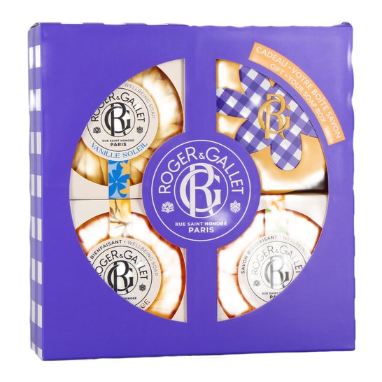 Roger & Gallet Scatola 3 Saponi Vaniglia Néroli Fiore d'Arancio