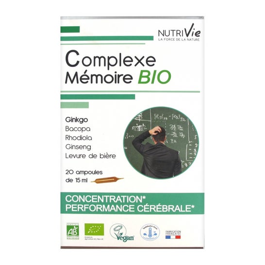 Nutrivie Ampullen Gedächtnis-Komplex Bio 20x5ml