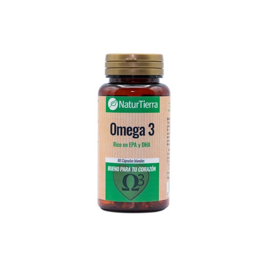 Naturtierra Omega 3 80caps blandas
