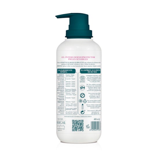 Dr Tree Gel Íntimo Dermoprotector Hipoalergénico Sensible 400ml