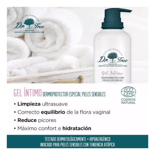 Dr. Tree Intimate Gel Dermoprotector Hypoallergenic Sensitive 400ml Dr. Tree Intimate Gel Dermoprotector Hypoallergenic Sensitive 400ml