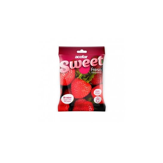 Acofarsweet Caramelos Azúcar Sabor Fresa 35 g