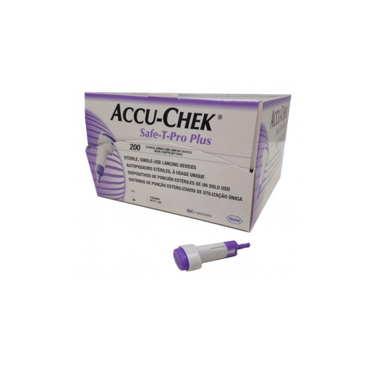 Accu-Chek Safe-T-Pro-Plus 200 pz