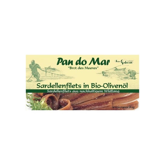 Pan Do Mar Sardellenfilets Sardellenfilets Olivenöl 50g