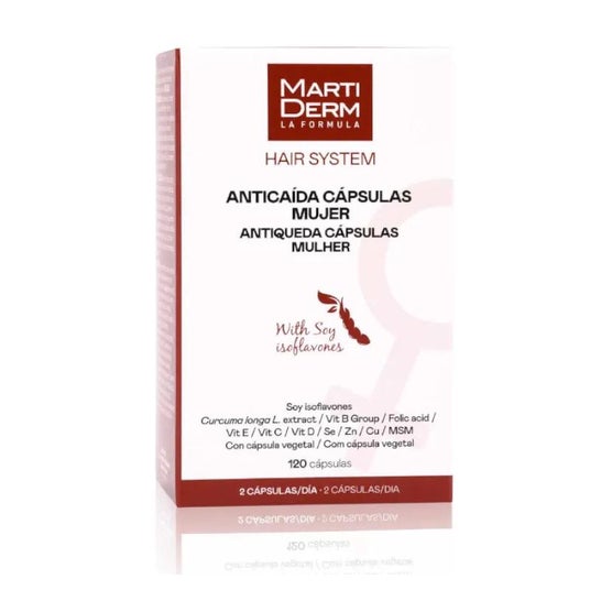 Martiderm Anticaida Capsulas Mujer 120caps Martiderm Anticaida Capsulas Mujer 120caps