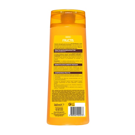 Garnier Fructis Champú Nutri Repair Butte 360 ml