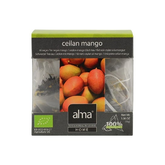 Alma Home Té Negro Ceylan Mango 15 Bolsas