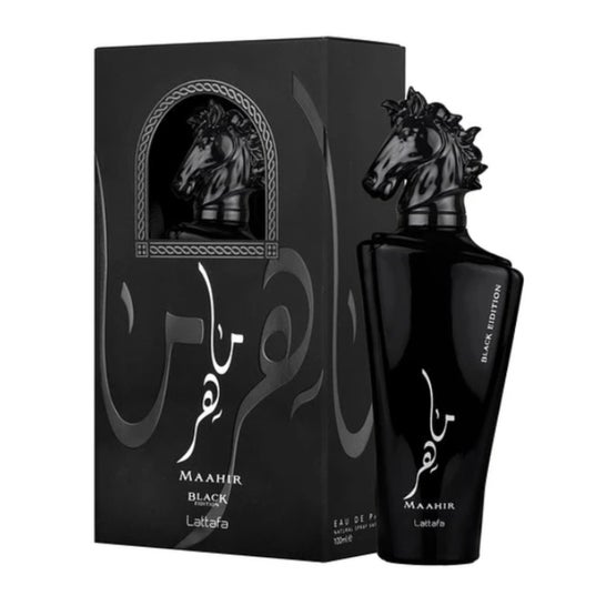 Lattafa Maahir Black Edition Eau de Parfum (100ml) - Perfumes unisex